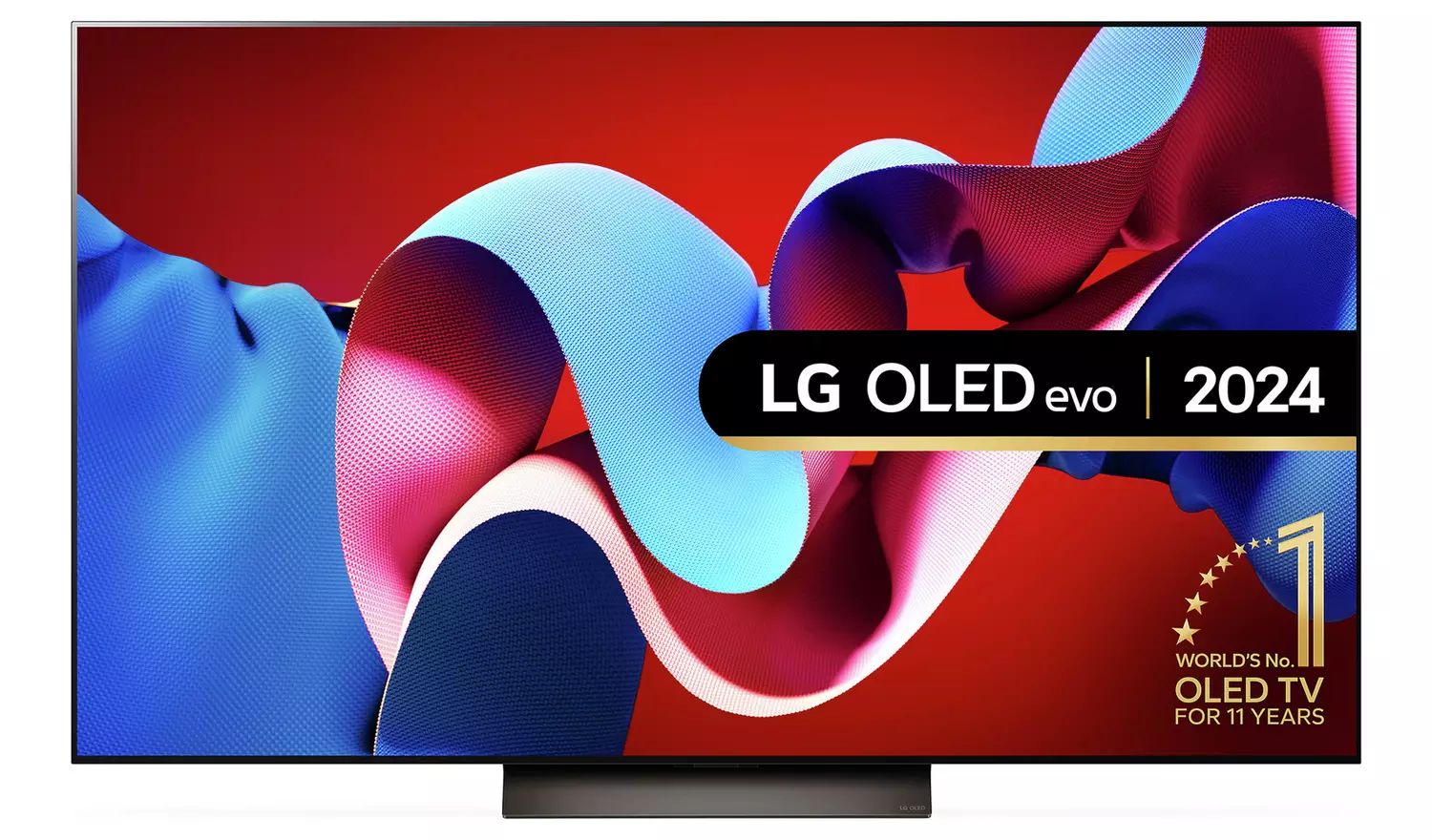 LG 55 Inch OLED55C44LA Smart 4K UHD HDR OLED Freeview TV