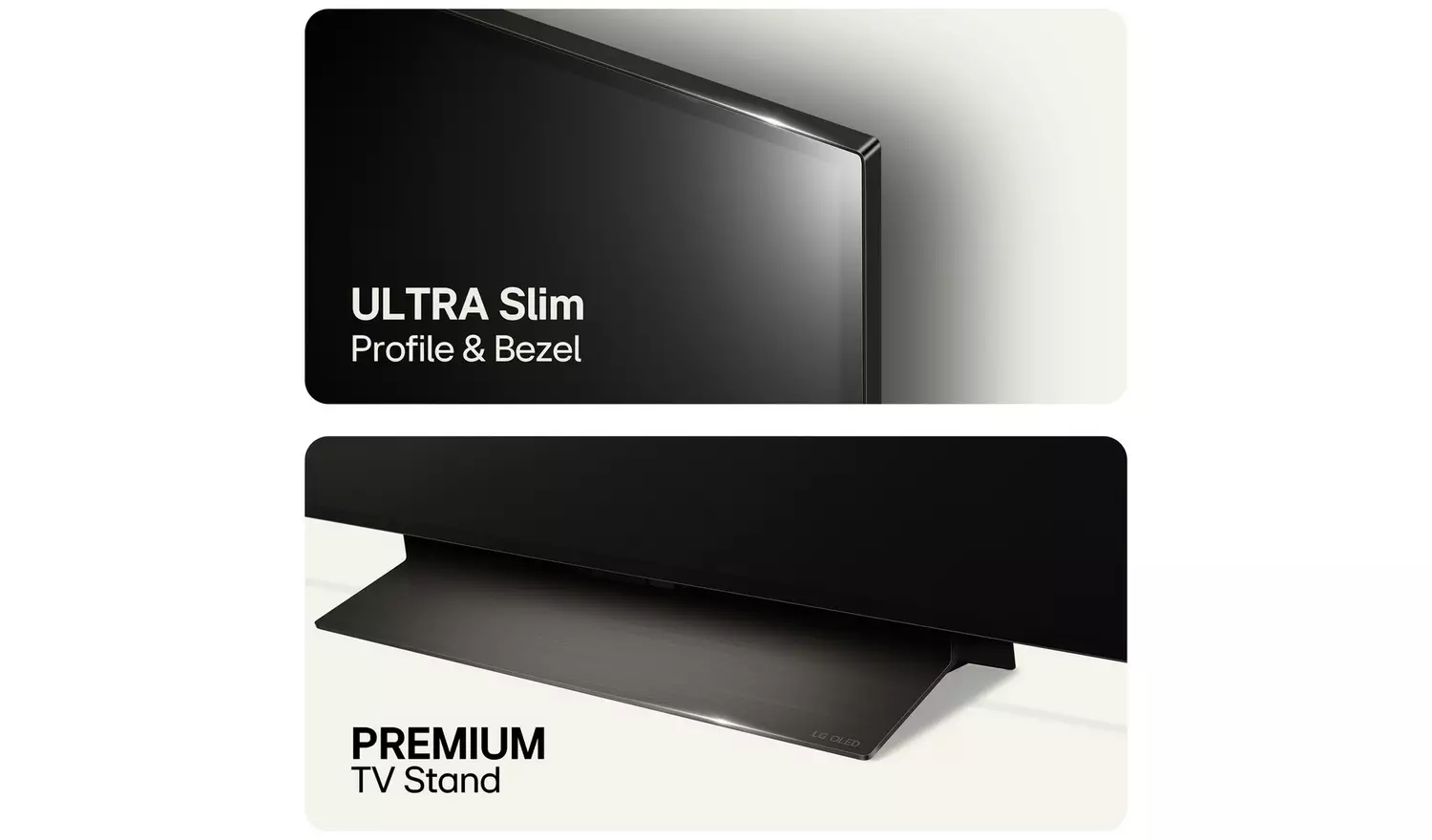 LG 55 Inch OLED55C44LA Smart 4K UHD HDR OLED Freeview TV