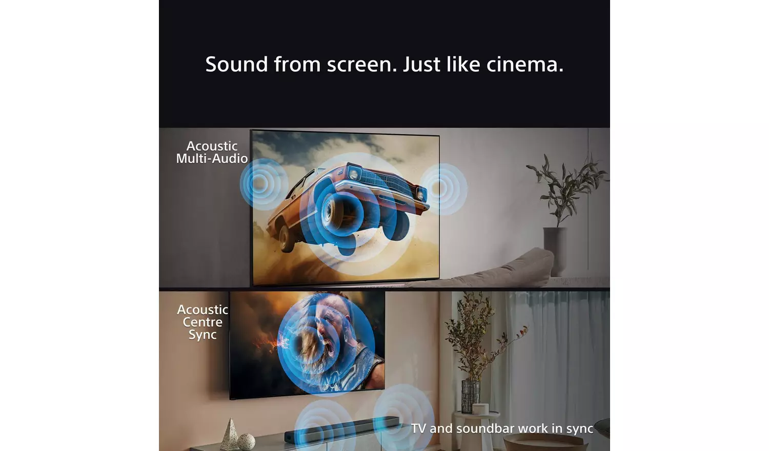 Sony 85 Inch K85XR70 BRAVIA 7 Smart 4K HDR QLED Freeview TV