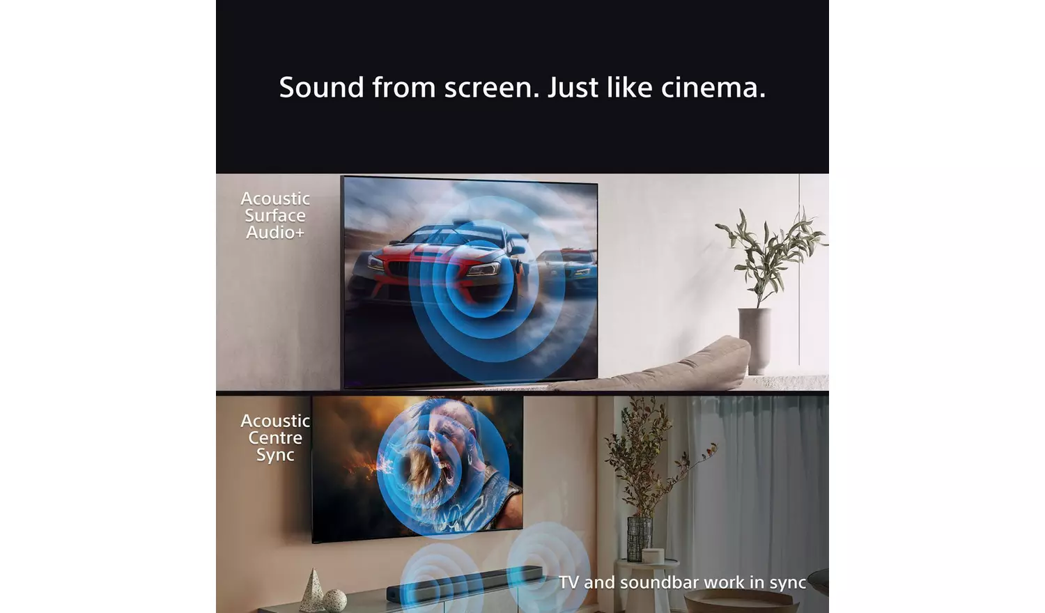 Sony 65 Inch K65XR80U Smart 4K HDR OLED Freeview TV