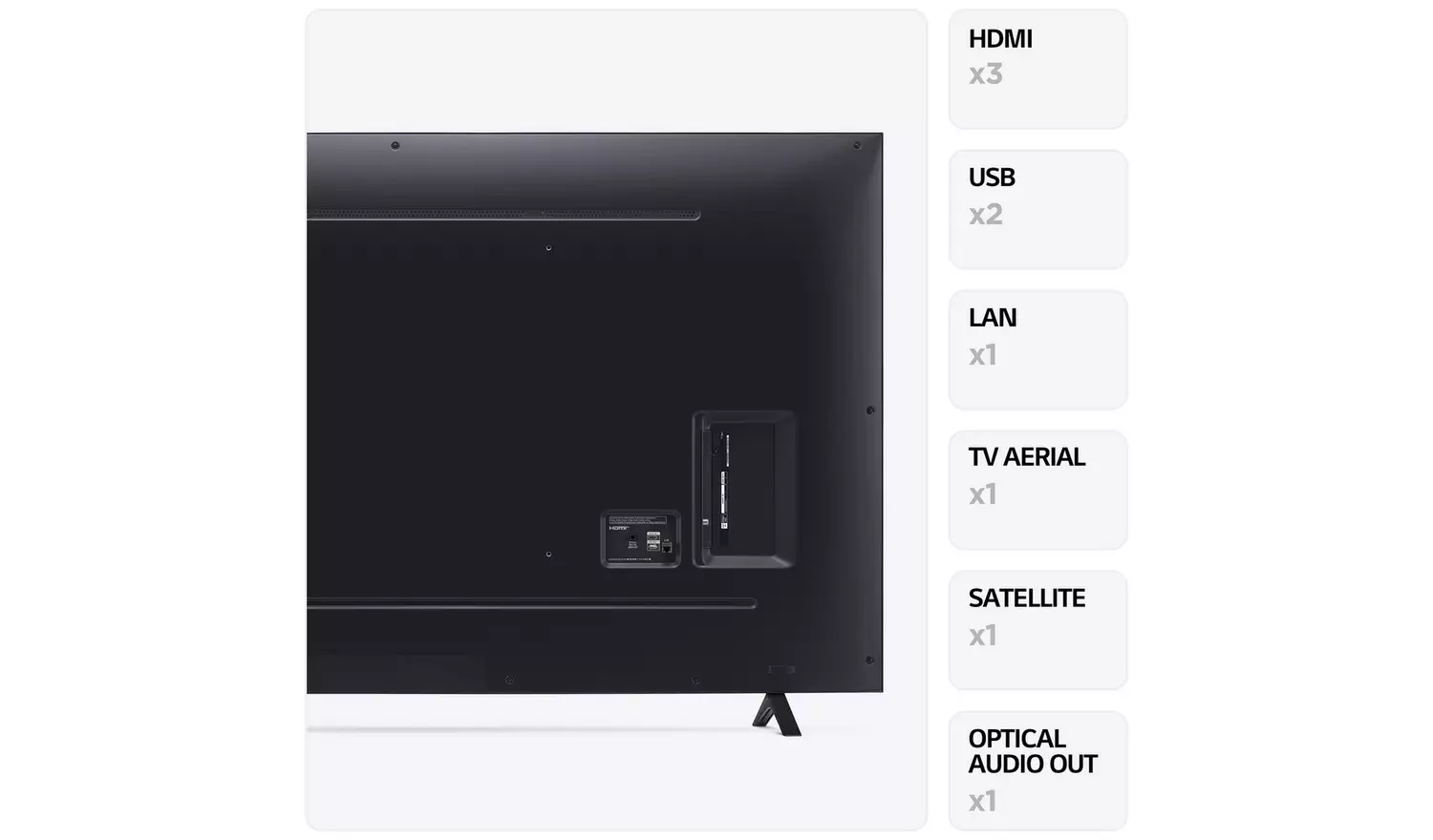 LG 70 Inch 70UR80006LJ Smart 4K UHD HDR LED Freeview TV