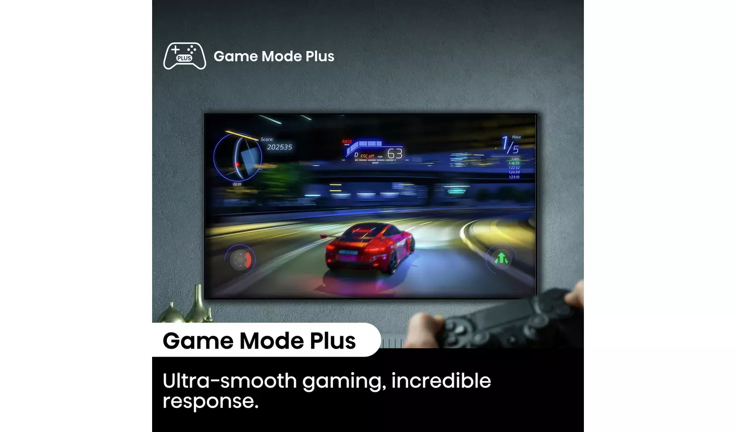 Hisense 85 Inch 85E7NQTUK Smart 4K UHD HDR QLED Freely TV