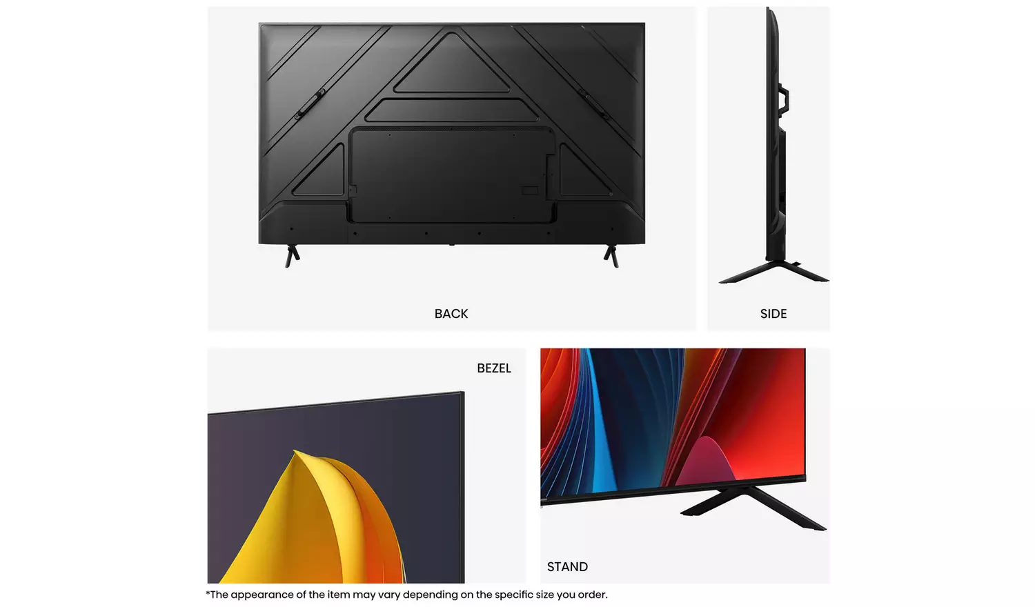 Hisense 85 Inch 85E7NQTUK Smart 4K UHD HDR QLED Freely TV