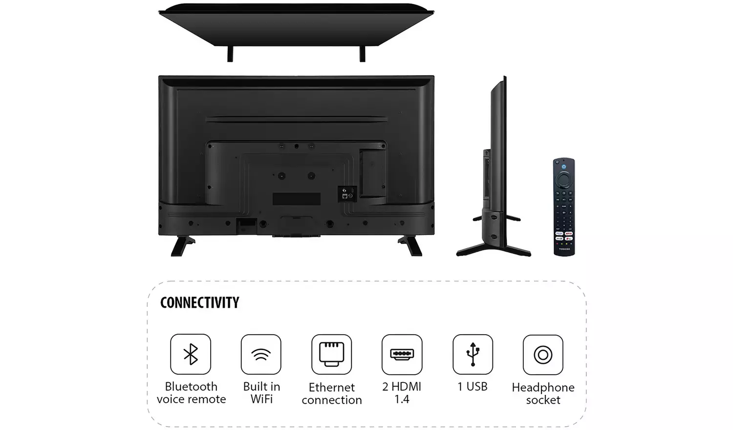 Toshiba 40 Inch 40LF2F53DB Smart Full HDR LED Fire TV