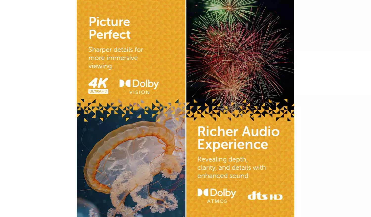 Bush 50 Inch 50UT24SB Smart 4K UHD HDR LED TiVo Freely TV