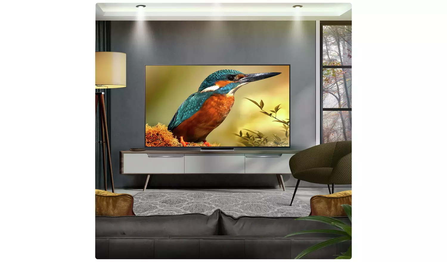 LG 75 Inch 75QNED87A6B Smart 4K UHD HDR QNED TV