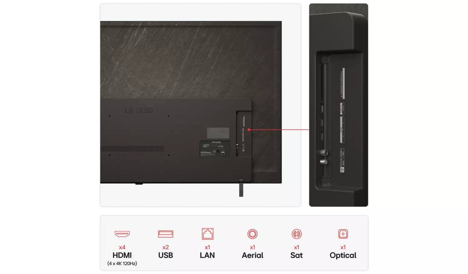 LG 65 Inch OLED65B56LA Smart 4K UHD HDR OLED TV