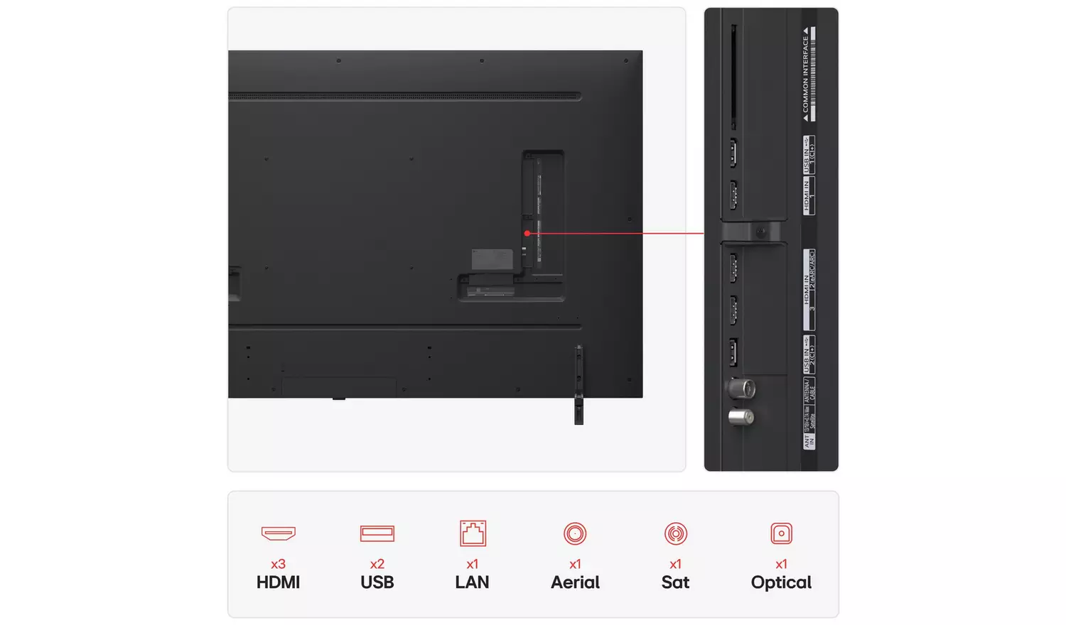 LG 75 Inch 75NANO90A6B Smart 4K UHD HDR NanoCell TV