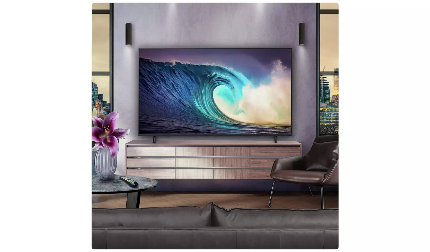 LG 75 Inch 75NANO90A6B Smart 4K UHD HDR NanoCell TV