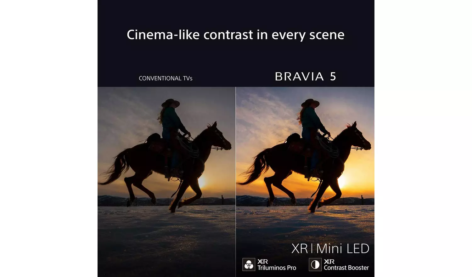 Sony Bravia 5 65inch K65XR5 XR Mini LED HDR 4K UHD Google TV