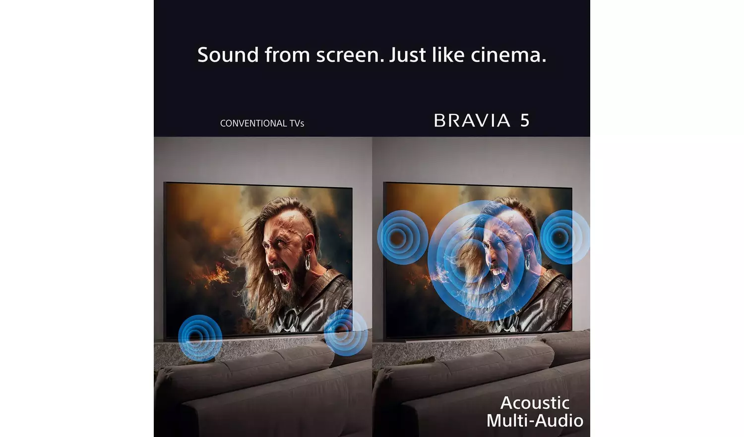 Sony Bravia 5 65inch K65XR5 XR Mini LED HDR 4K UHD Google TV