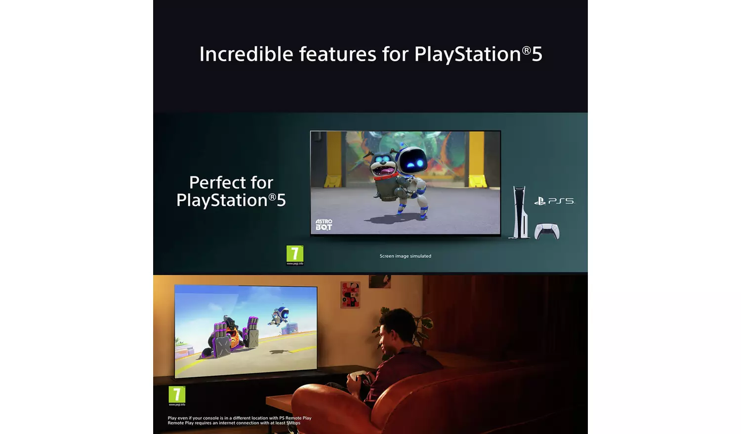 Sony Bravia 5 65inch K65XR5 XR Mini LED HDR 4K UHD Google TV