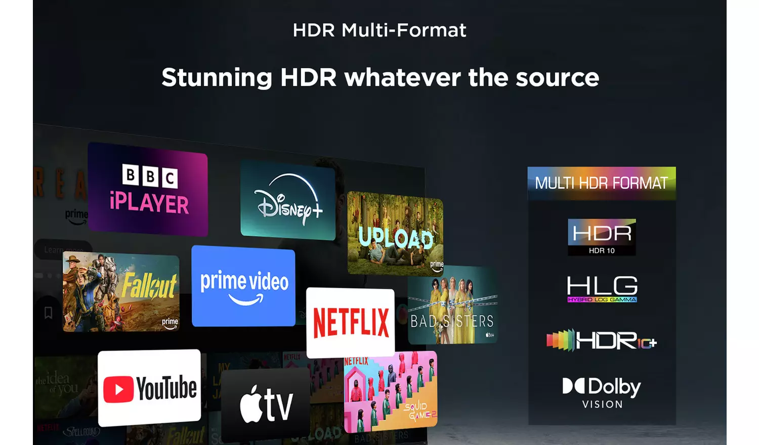 TCL 50 Inch 50T6C Smart 4K UHD HDR QLED Freely TV