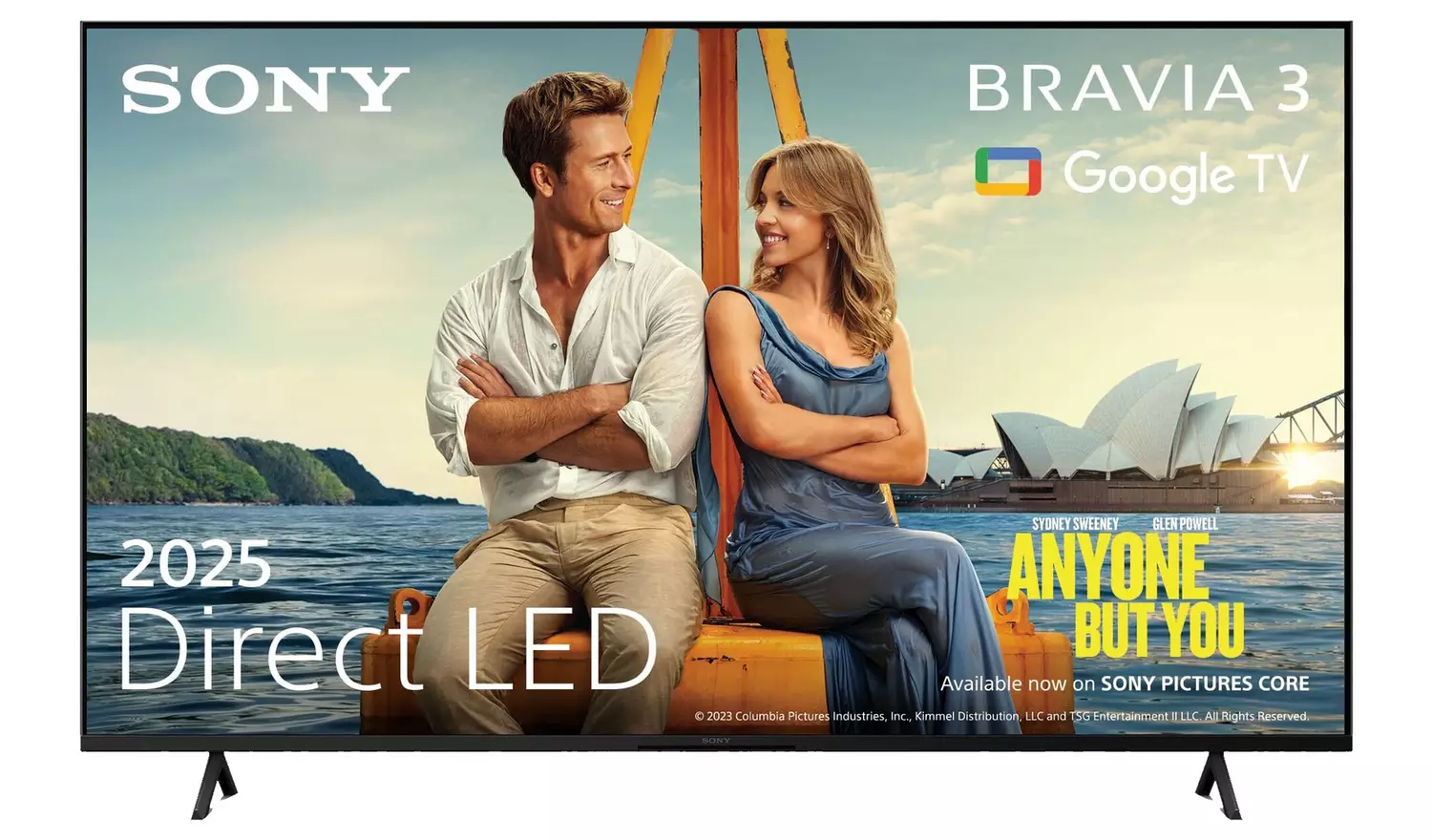 Sony Bravia 3 50inch K50S35BP LED HDR 4K Ultra HD Google TV