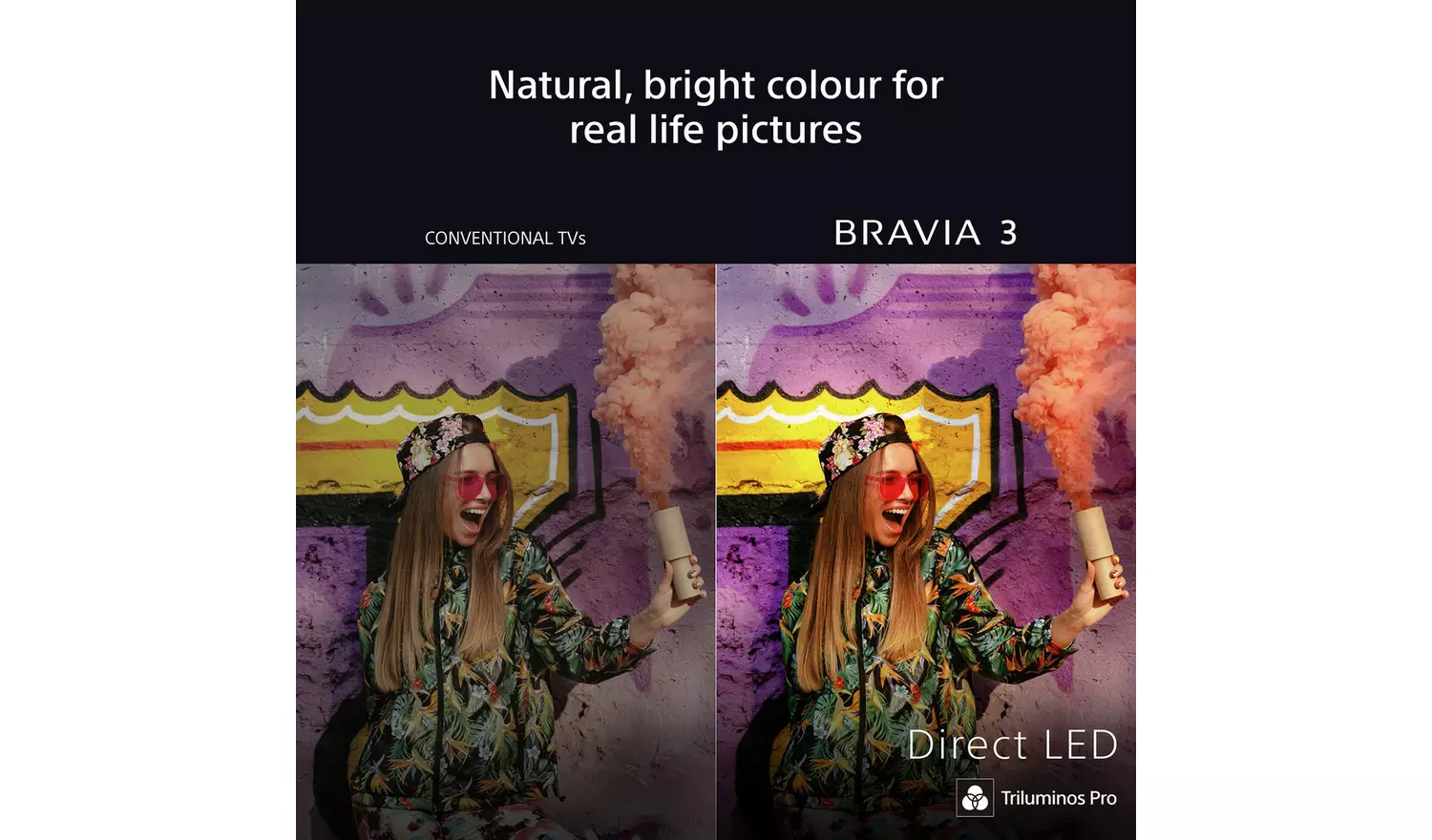 Sony Bravia 3 50inch K50S35BP LED HDR 4K Ultra HD Google TV