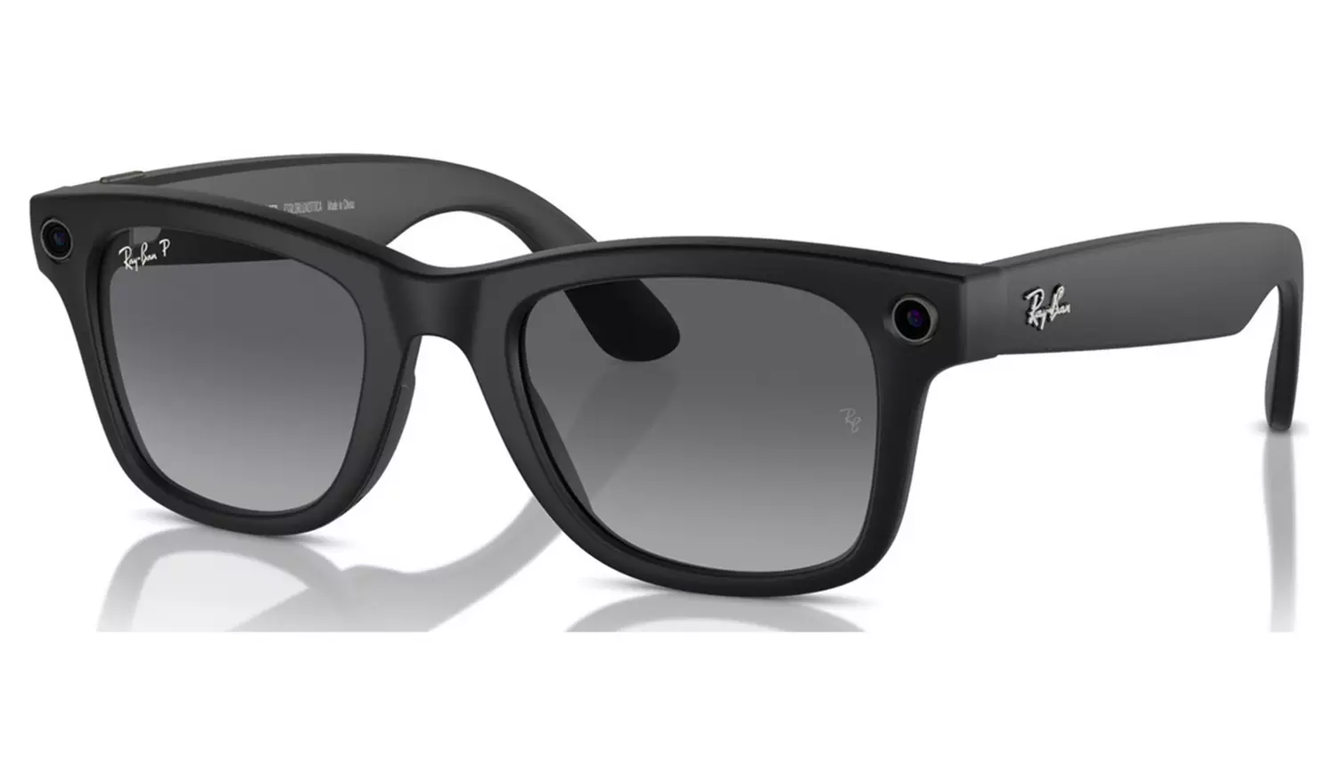 Ray-Ban Meta Wayfarer - Matte Black, Polar Gradient Graphite