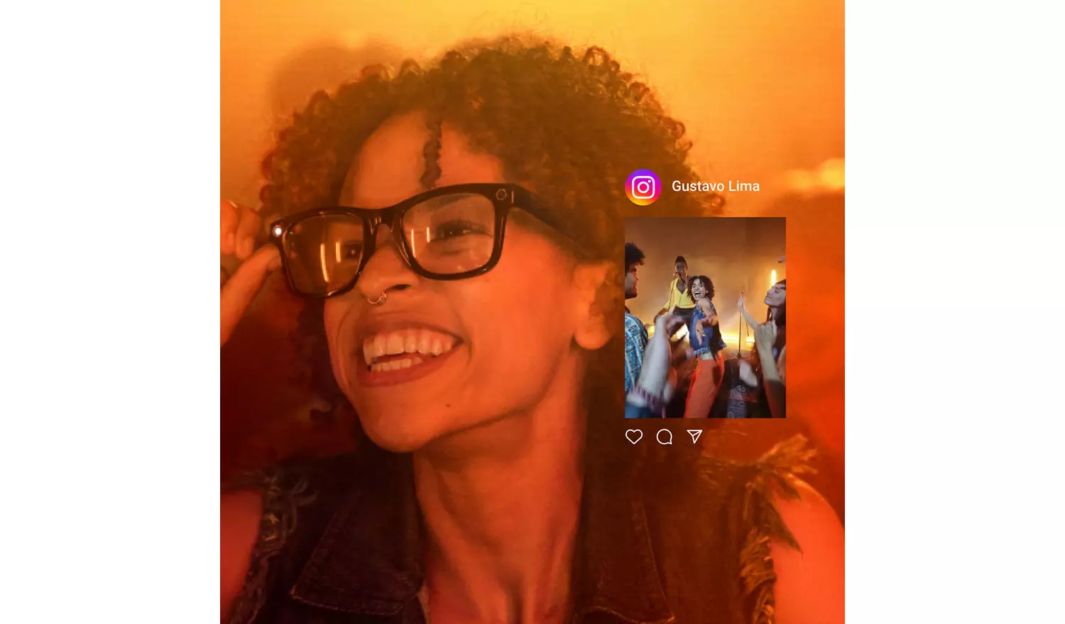 Ray-Ban Meta Wayfarer Glasses - Shiny Black, G15 Green