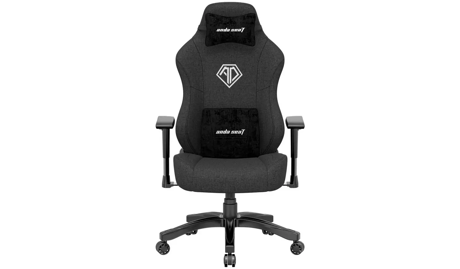 Anda Seat Phantom Fabric Gaming Chair - Black