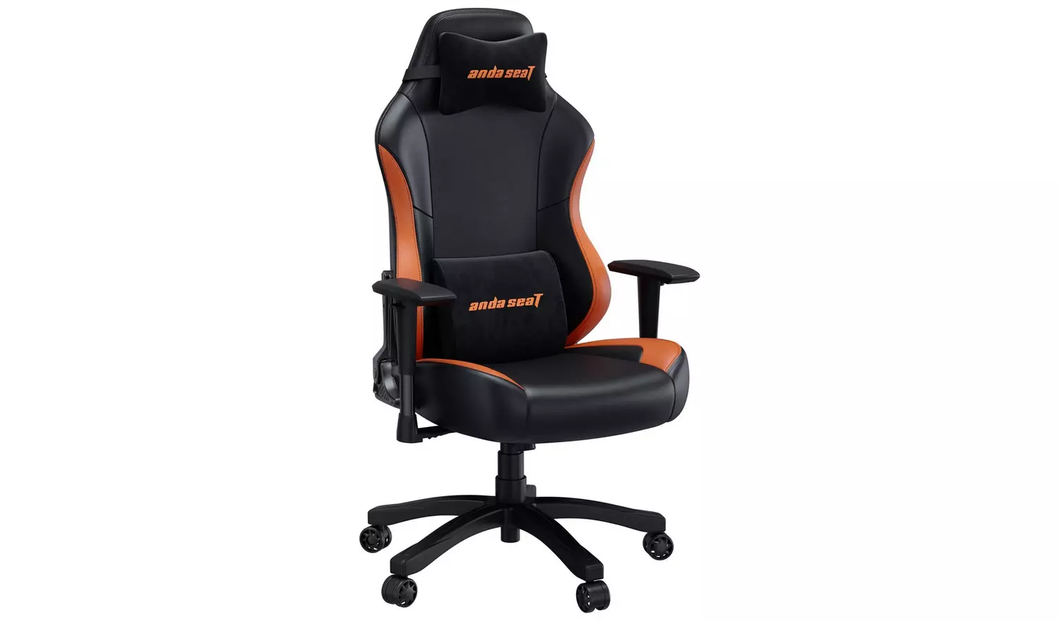 Anda Seat Luna Premium Gaming Chair - Black & Orange
