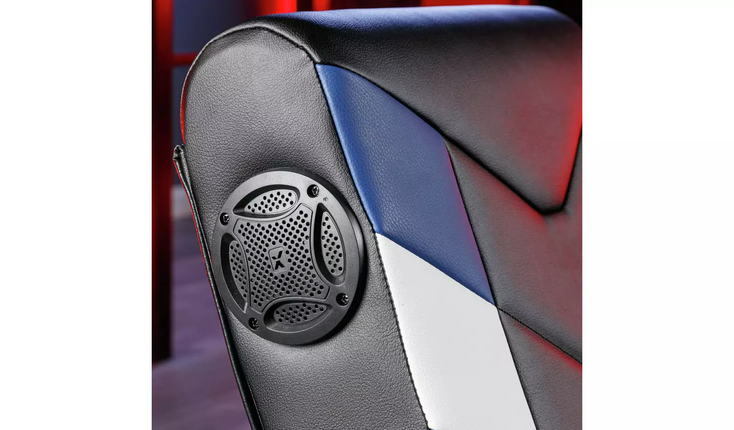 X Rocker Solo eSports 2.0 Audio Junior Gaming Chair - Blue