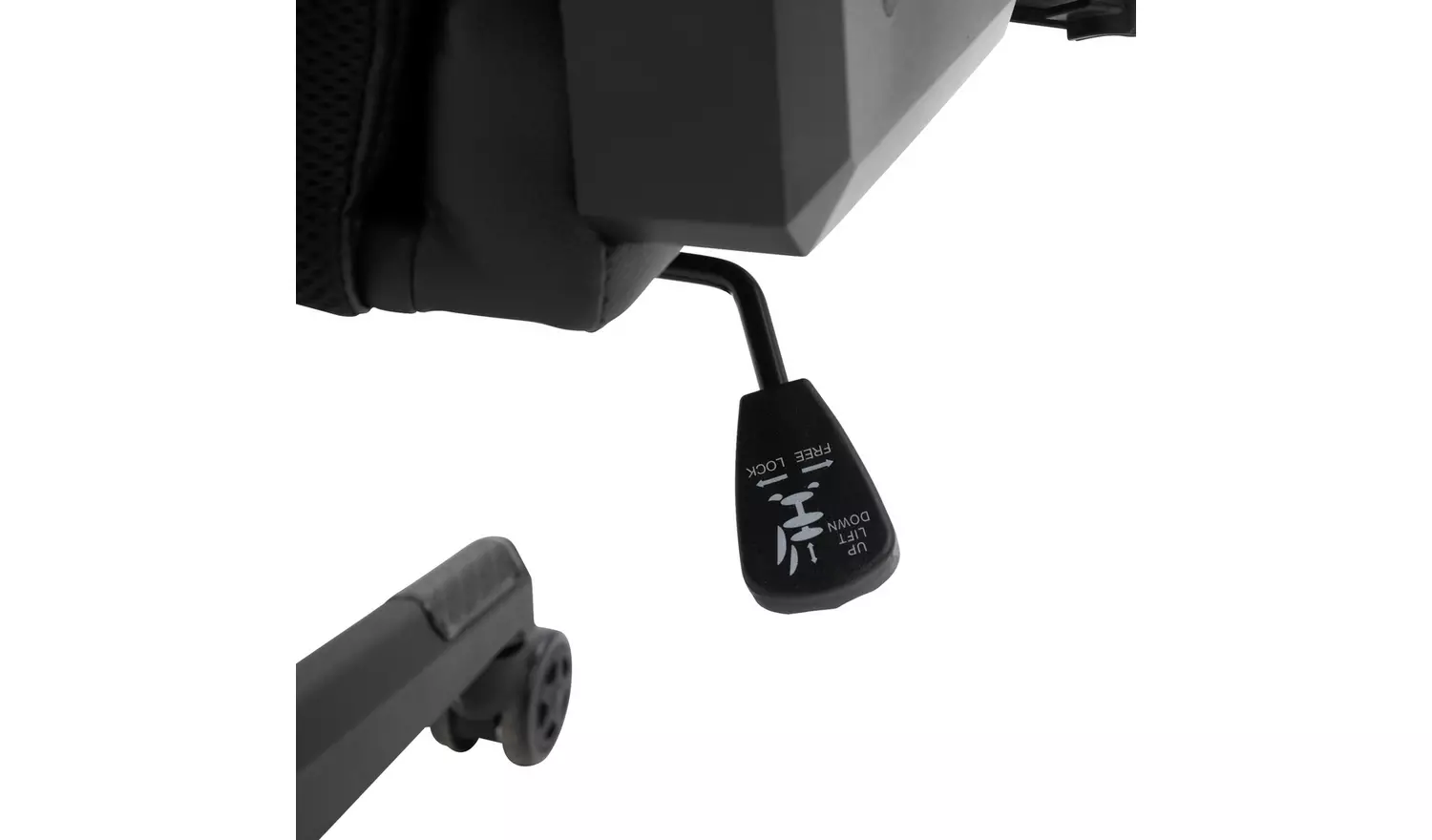 Argos Home Veda Faux Leather Office Gaming Chair - Black