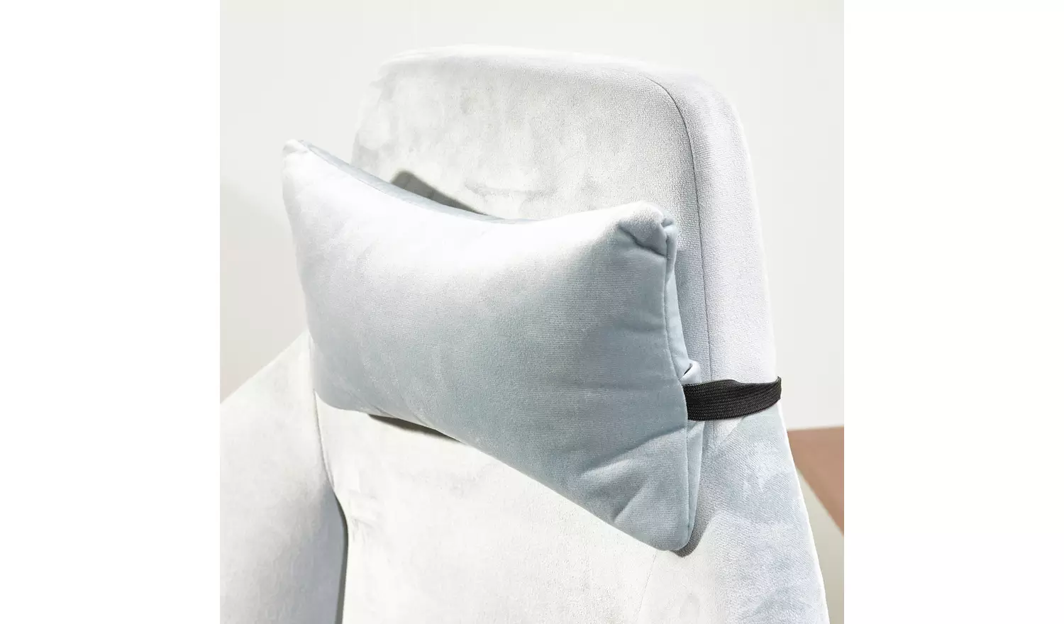 X Rocker Messina Fabric Gaming Office Chair - Silver