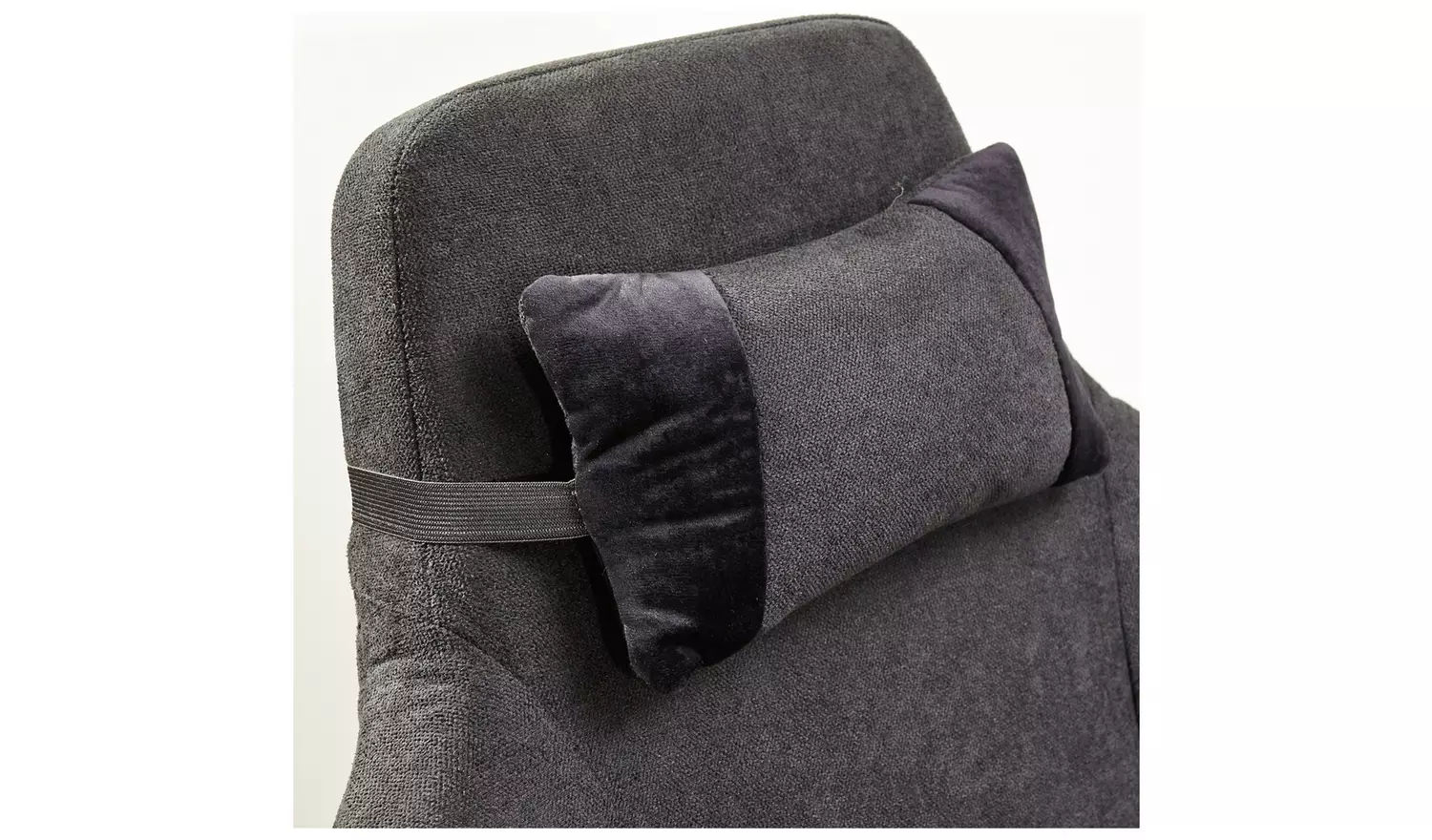 X Rocker Messina Fabric Gaming Office Chair - Black