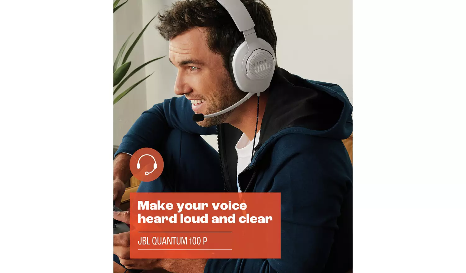 JBL Quantum 100P PS4, PS5, PC Headset