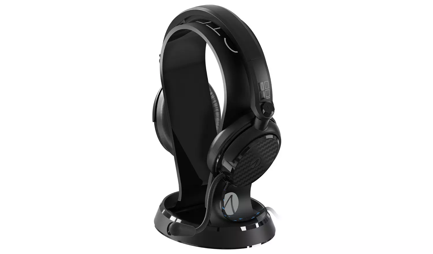 STEALTH Gaming Headset Stand With Base - Black