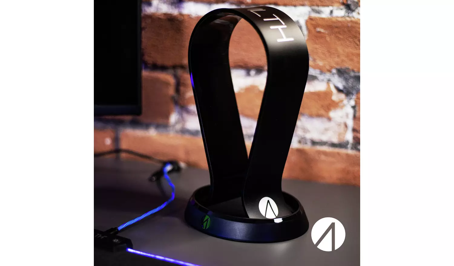 STEALTH Gaming Headset Stand With Base - Black