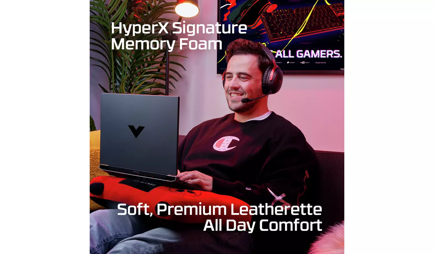 HyperX Cloud III Wireless Gaming Headset PS5, Switch, PC Red