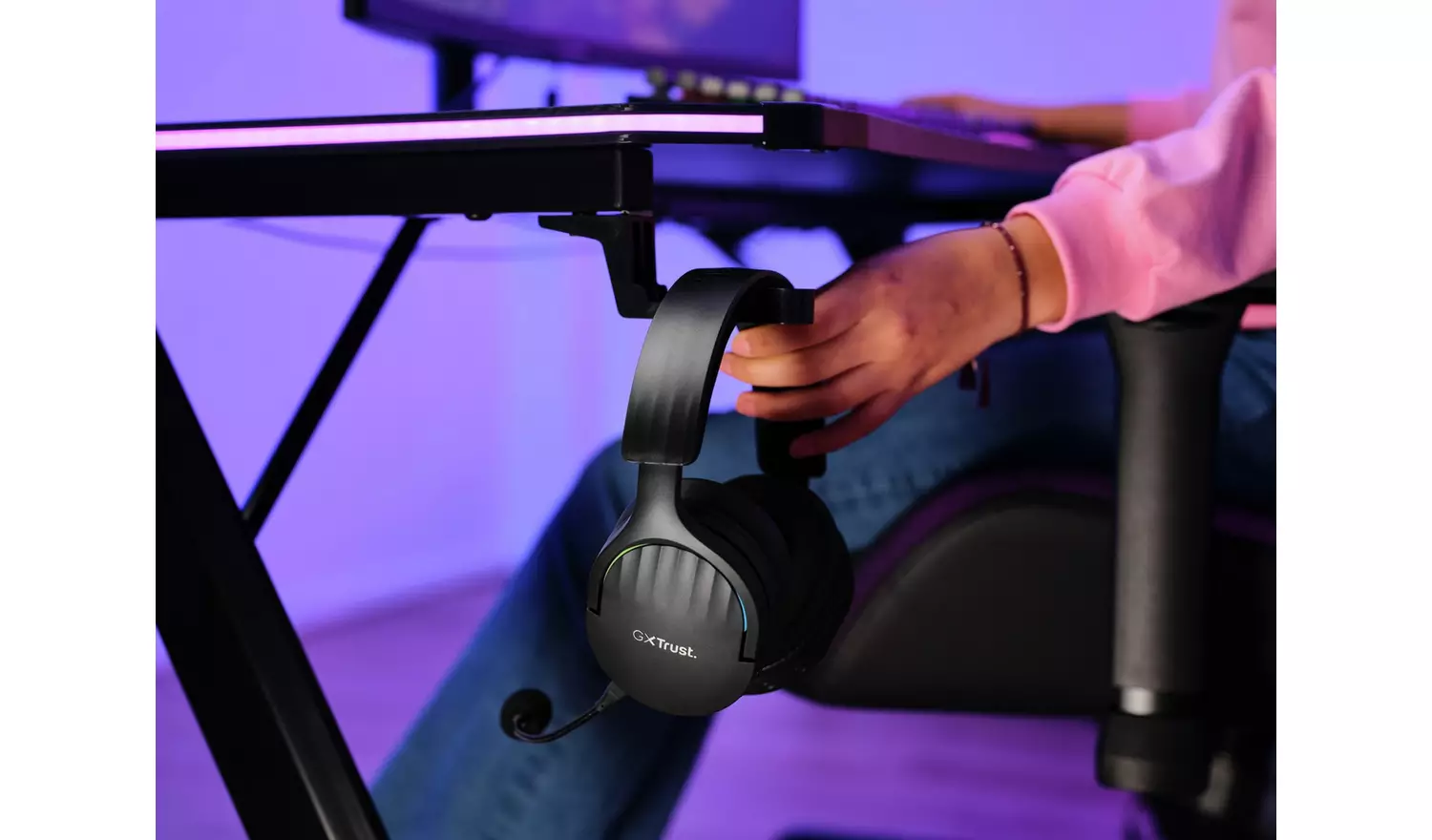 Trust GXT Fayzo PS5 Wireless Gaming Headset - Black