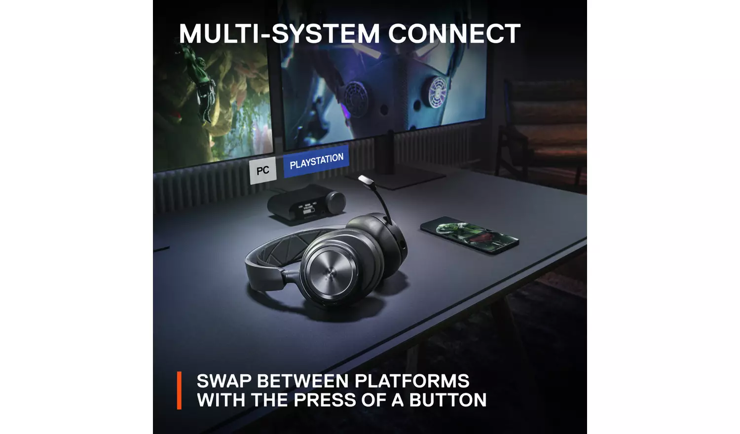 Steelseries Arctis Nova Pro PS5, PC Wireless Gaming Headset