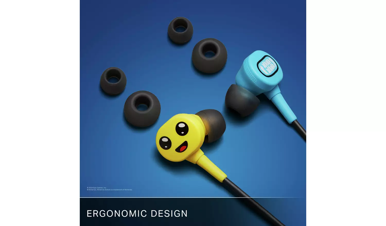 PowerA Wired Earbuds For Nintendo Switch - Fortnite Peely