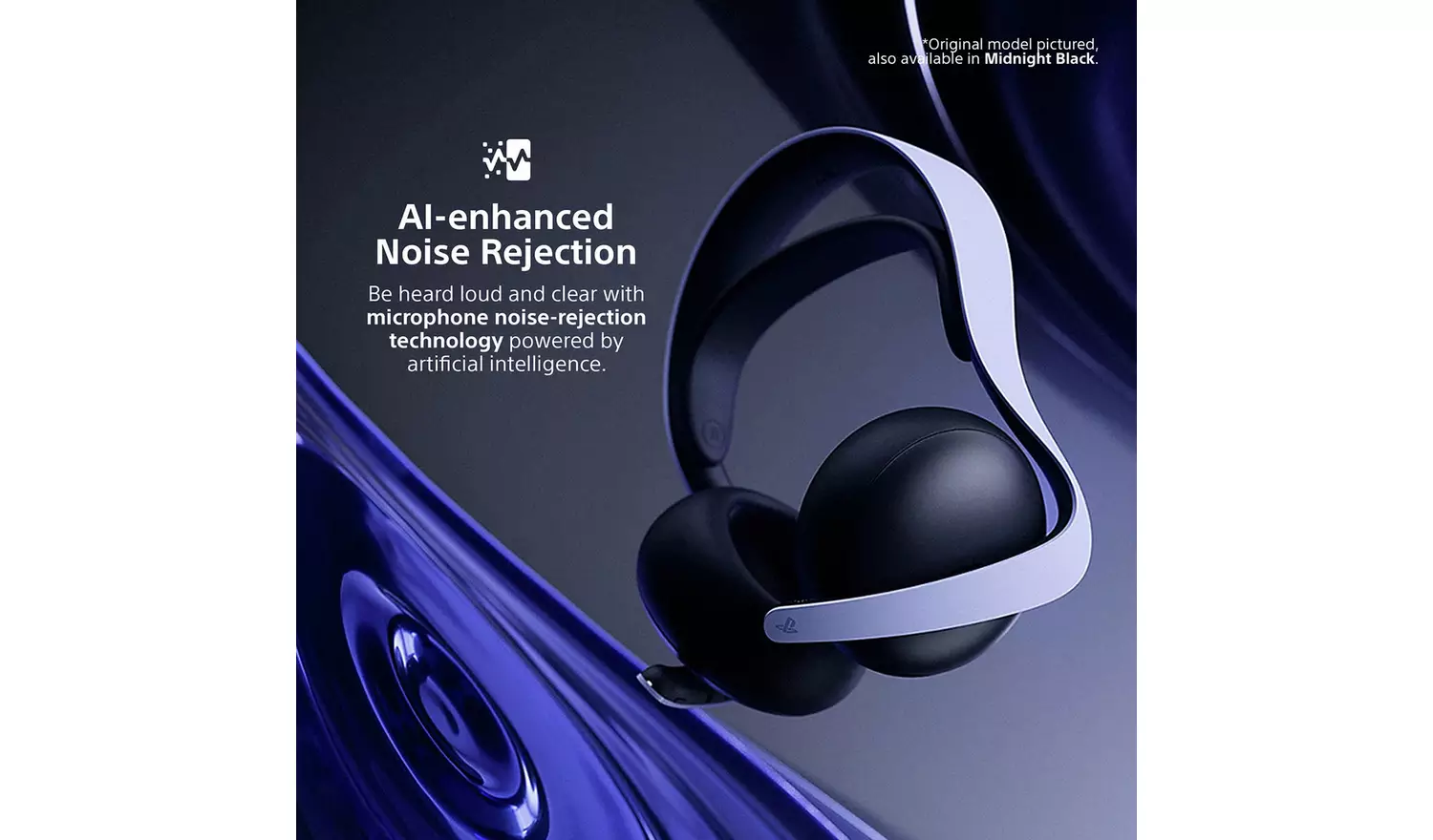 PULSE Elite PS5 Wireless Gaming Headset - Midnight Black