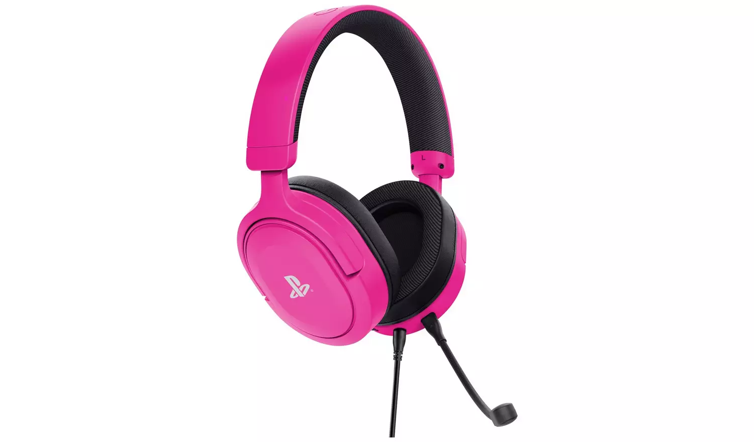 Trust GXT Forta PS5 Wired Gaming Headset - Pink