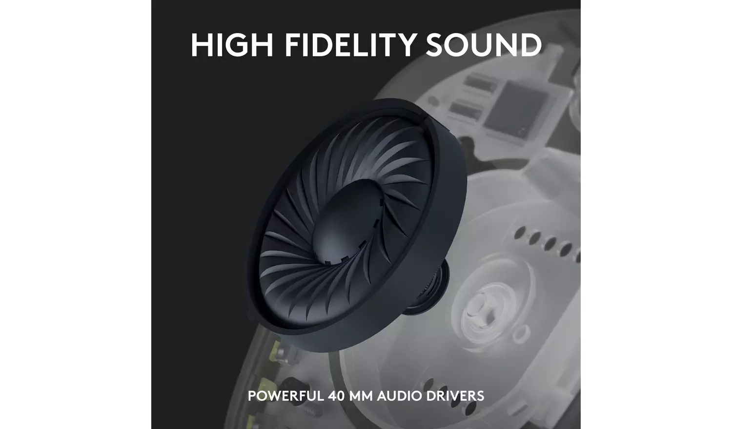 Logitech G435 Wireless PS5, PS4, Switch, PC Headset - Black