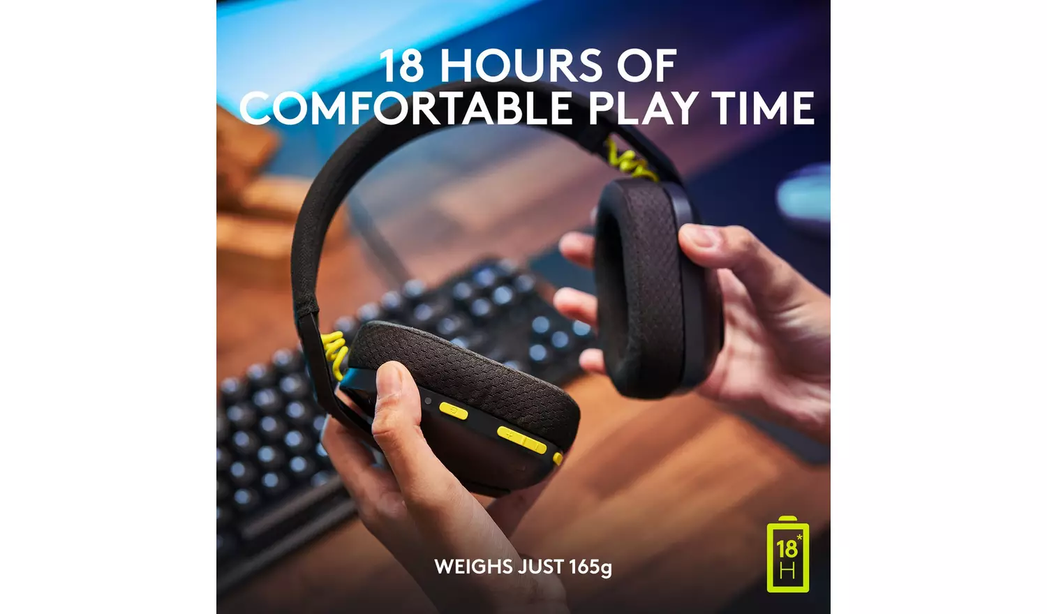 Logitech G435 Wireless PS5, PS4, Switch, PC Headset - Black