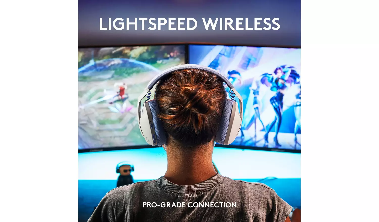 Logitech G435 Wireless PS5, PS4, Switch, PC Headset - White