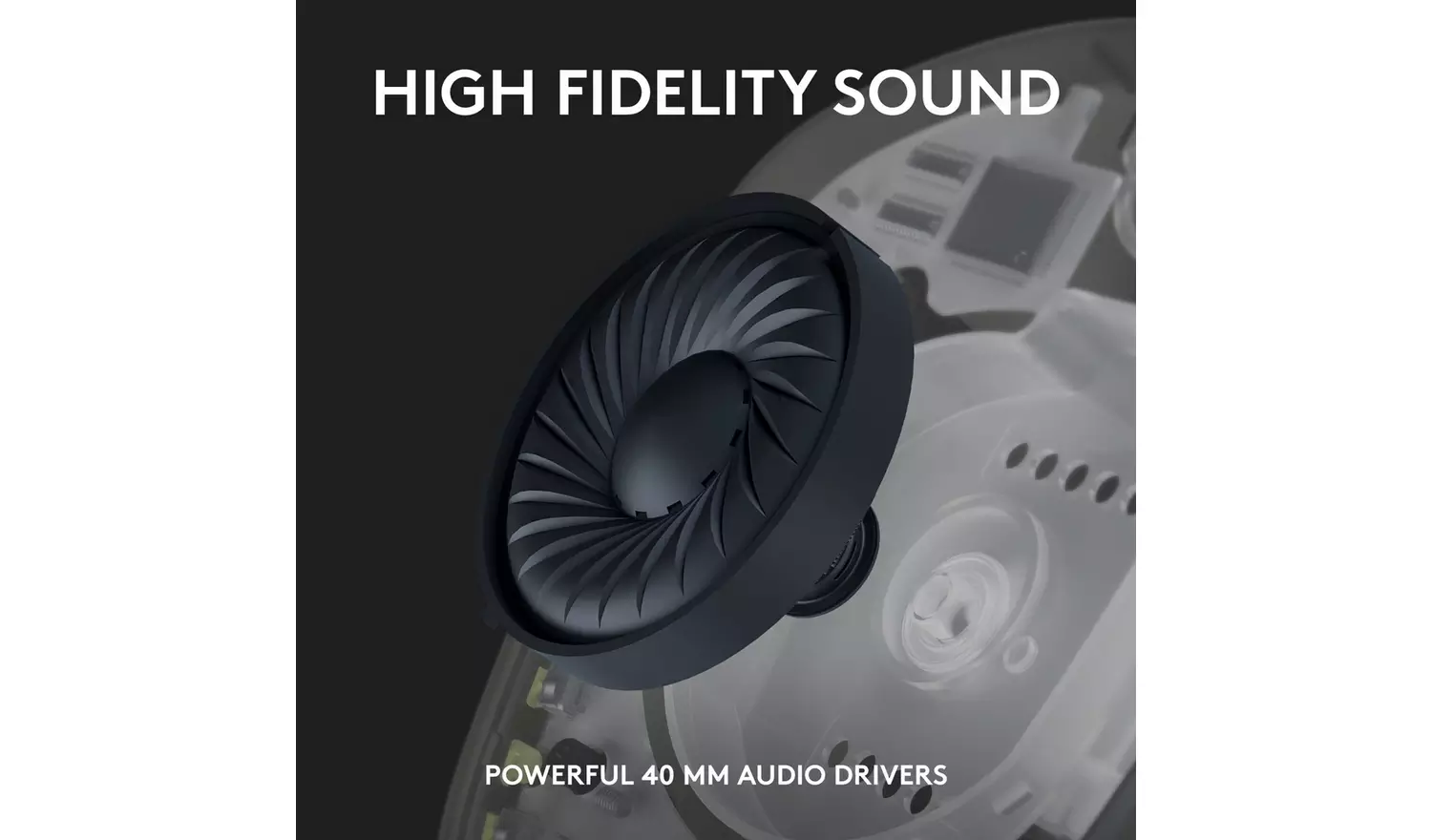 Logitech G435 Wireless PS5, PS4, Switch, PC Headset - White