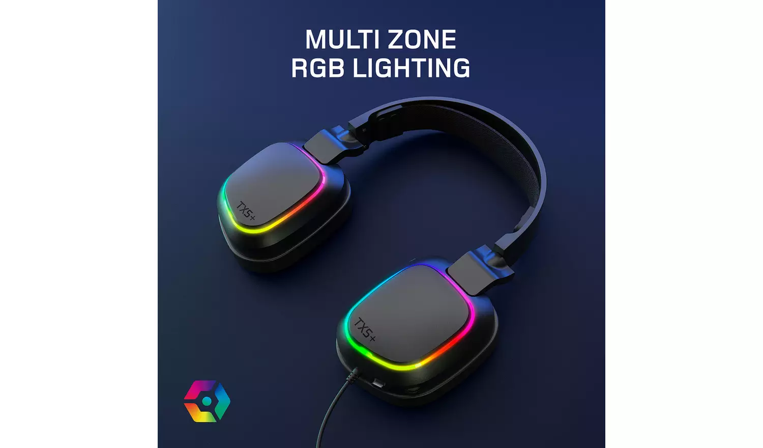 Gioteck TX5+ PS5, PS4, Xbox, Switch, PC Gaming Headset Black