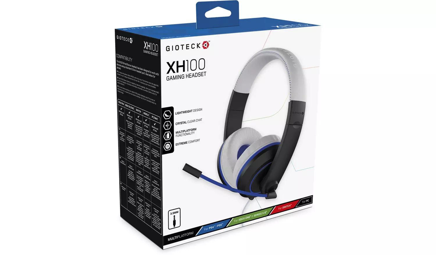 Gioteck XH100P PS5, PS4, Xbox, Switch, PC, Headset