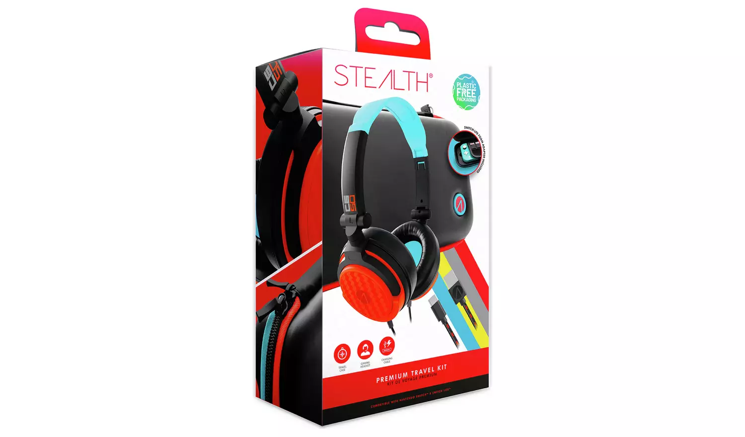 STEALTH Premium Travel Kit With Headset For Switch/Lite/OLED