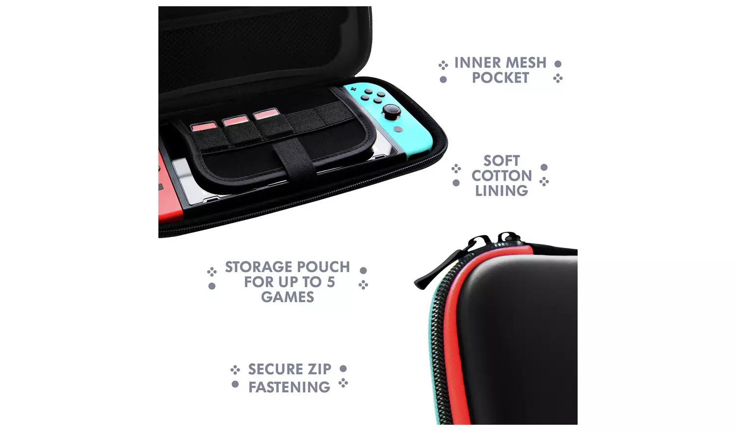 STEALTH Premium Travel Kit With Headset For Switch/Lite/OLED