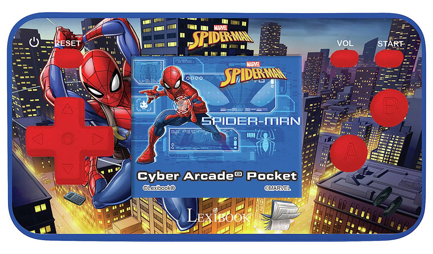 Lexibook 1.8" Cyber Arcade Handheld Console - Spider-Man