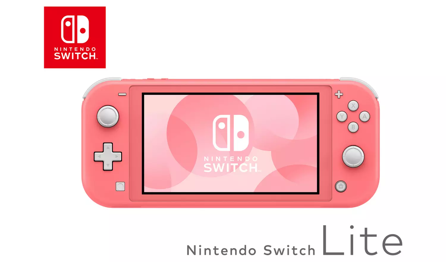 Nintendo Switch Lite Handheld Console - Coral