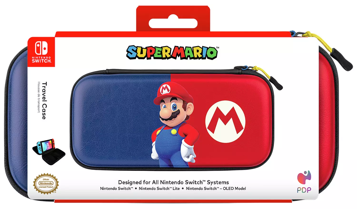 PDP Nintendo Switch Deluxe Travel Case - Power Pose Mario
