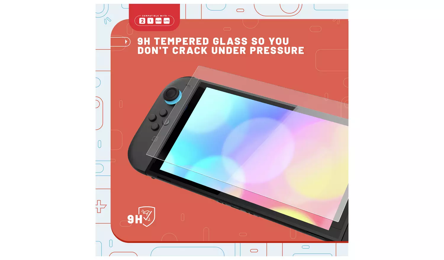 STEALTH 3-in-1 Screen Protector Pack for Switch 2, Lite OLED