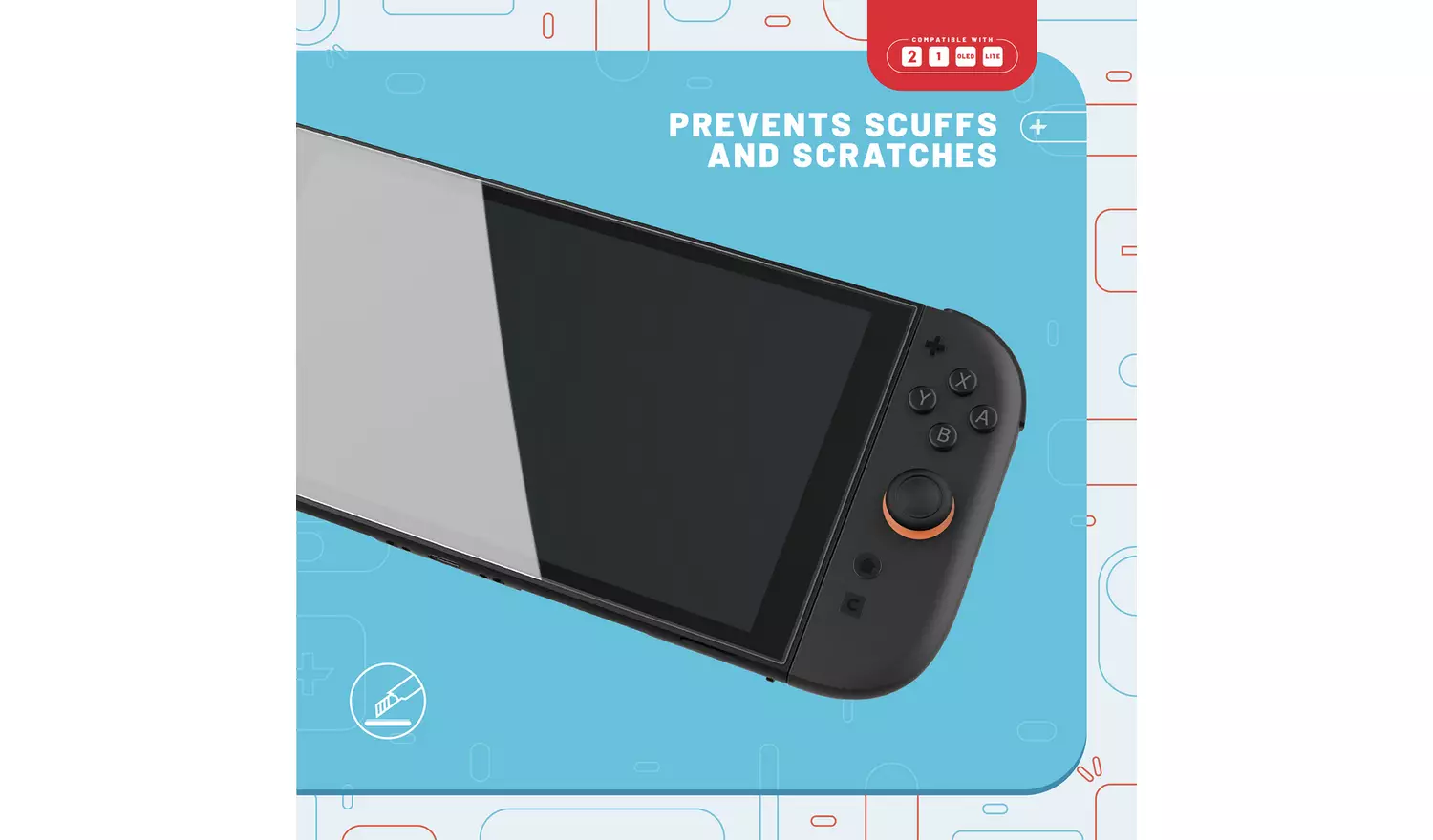 STEALTH 3-in-1 Screen Protector Pack for Switch 2, Lite OLED