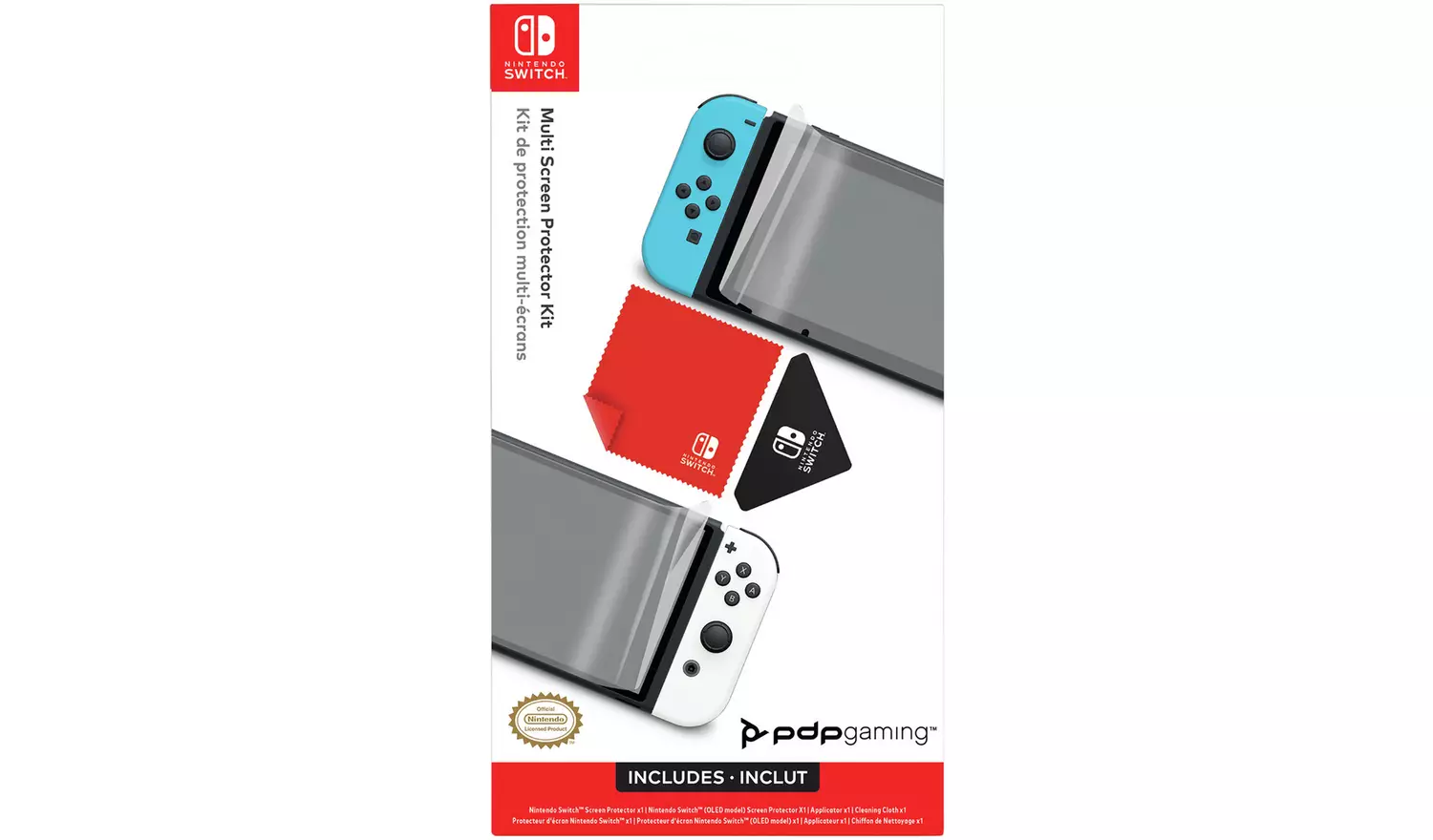 Multi Screen Protector Kit For Nintendo Switch & OLED Model